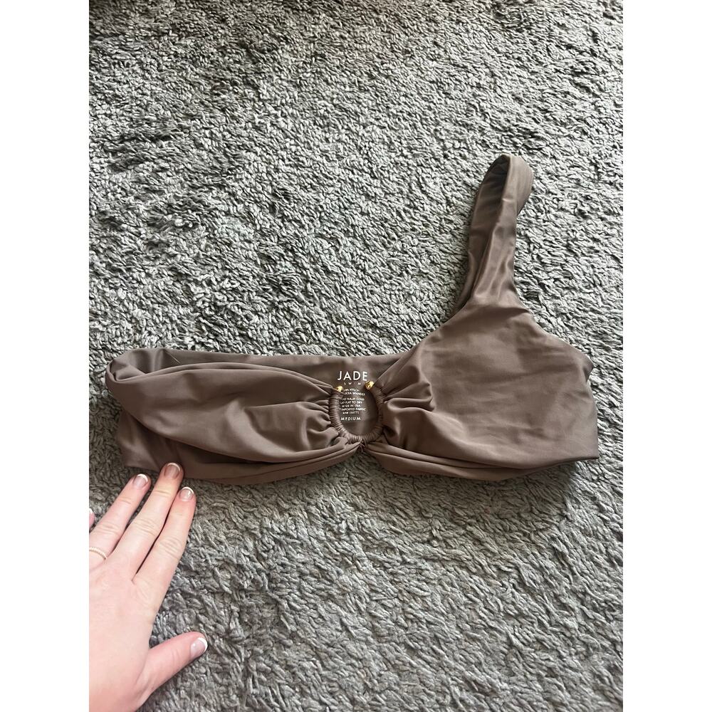 Jade Swim Avery Top in Tan